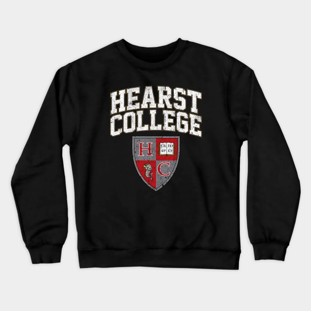 Hearst College Crewneck Sweatshirt by huckblade